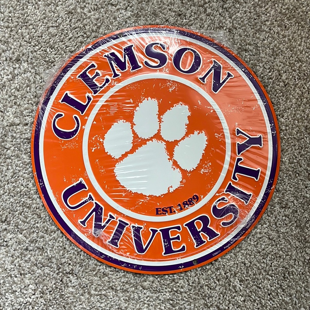 Clemson sign